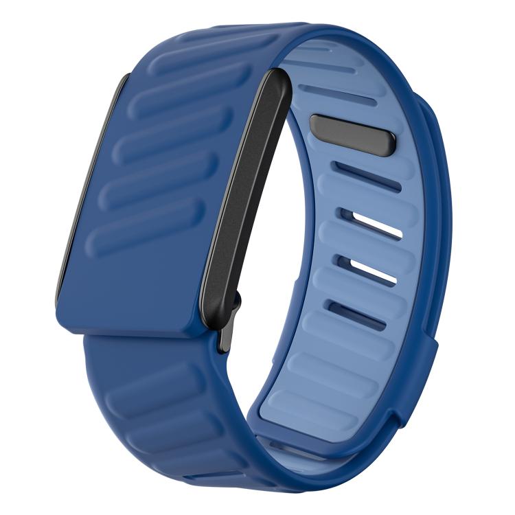For WHOOP 4.0 xDfind Silicone Sports Watch Band(Dark Blue + Light Blue) - Watch Bands by xDfind | Online Shopping UK | buy2fix