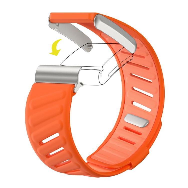 For WHOOP 4.0 xDfind Silicone Sports Watch Band(Orange + Light Orange) - Watch Bands by xDfind | Online Shopping UK | buy2fix