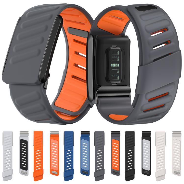 For WHOOP 4.0 xDfind Silicone Sports Watch Band(Dark Blue + Light Blue) - Watch Bands by xDfind | Online Shopping UK | buy2fix