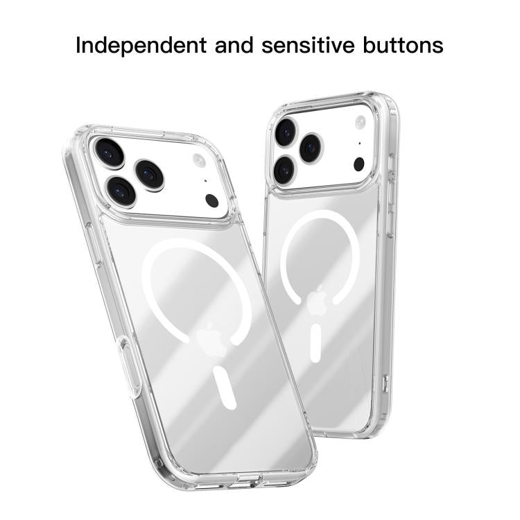 For iPhone 17 Mutural Ice Series MagSafe Magnetic TPU Phone Case(Transparent) - iPhone 17 Cases by Mutural | Online Shopping UK | buy2fix