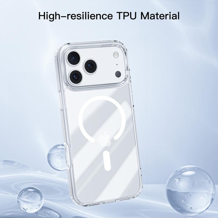 For iPhone 17 Pro Mutural Ice Series MagSafe Magnetic TPU Phone Case(Transparent) - iPhone 17 Pro Cases by Mutural | Online Shopping UK | buy2fix
