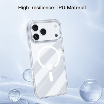 For iPhone 17 Pro Mutural Ice Series MagSafe Magnetic TPU Phone Case(Transparent) - iPhone 17 Pro Cases by Mutural | Online Shopping UK | buy2fix