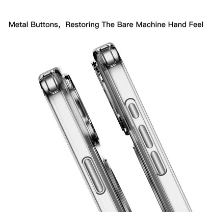 For iPhone 17 Pro Max Mutural Ice Amber Series MagSafe Holder TPU Phone Case(Transparent) - iPhone 17 Pro Max Cases by Mutural | Online Shopping UK | buy2fix