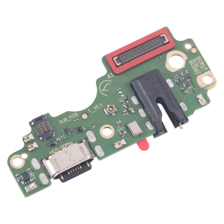 For Infinix Hot 50 5G X6720 OEM Charging Port Board with iC - Small Board by buy2fix | Online Shopping UK | buy2fix