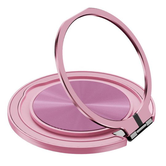 360 Degree Rotation Folding Ring MagSafe Magnetic Phone Holder(Pink)