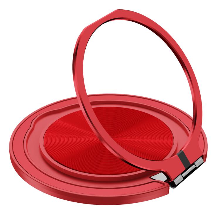 360 Degree Rotation Folding Ring MagSafe Magnetic Phone Holder(Red) - Ring Holder by buy2fix | Online Shopping UK | buy2fix