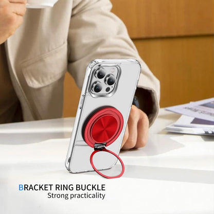 360 Degree Rotation Folding Ring MagSafe Magnetic Phone Holder(Red) - Ring Holder by buy2fix | Online Shopping UK | buy2fix