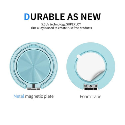 360 Degree Rotation Folding Ring MagSafe Magnetic Phone Holder(Green) - Ring Holder by buy2fix | Online Shopping UK | buy2fix