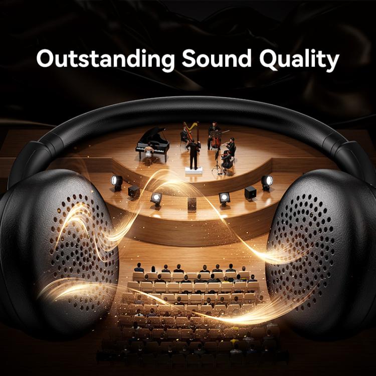 USAMS Free SR01 ANC Noise Reduction Wireless Headphones - Headset & Headphone by USAMS | Online Shopping UK | buy2fix