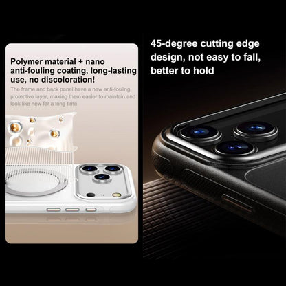 For iPhone 17 Pro Max Gear-Style Stress Relief 360 Rotation Holder MagSafe Phone Case(Black) - iPhone 17 Pro Max Cases by buy2fix | Online Shopping UK | buy2fix