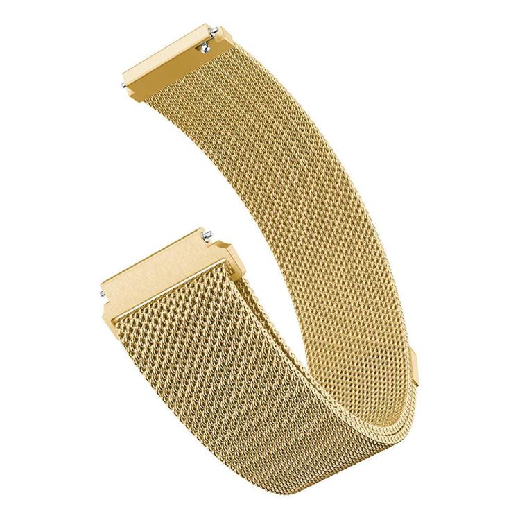 16mm For Huawei Band B6 / B7 xDfind Milanese Stainless Steel Watch Band(Gold) - Watch Bands by xDfind | Online Shopping UK | buy2fix