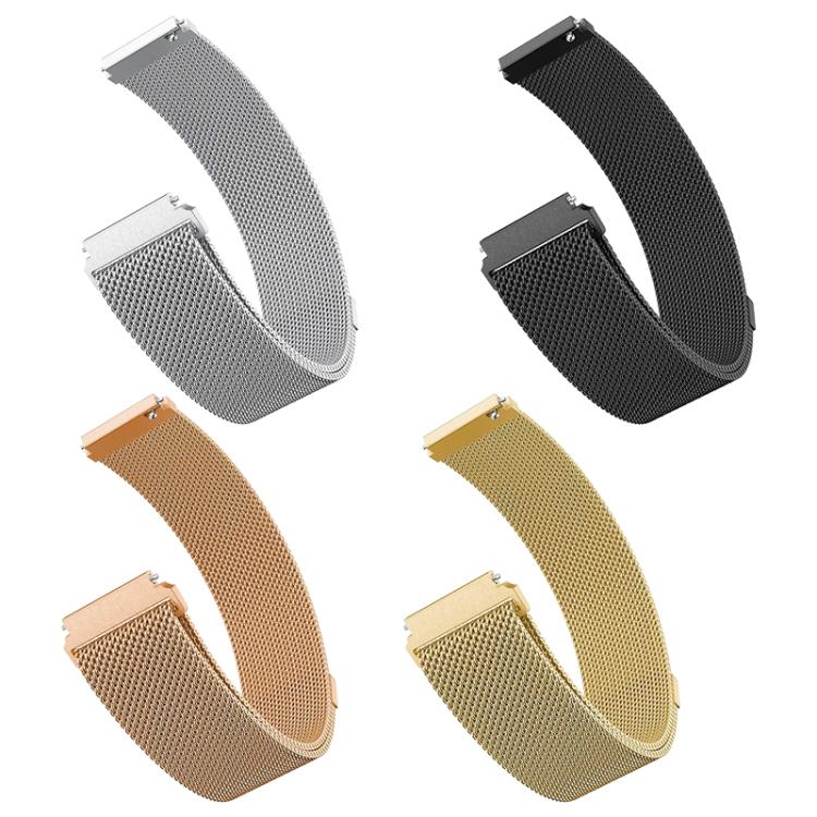 16mm For Huawei Band B6 / B7 xDfind Milanese Stainless Steel Watch Band(Gold) - Watch Bands by xDfind | Online Shopping UK | buy2fix