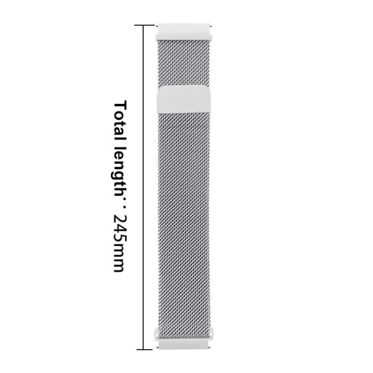 16mm For Huawei Band B6 / B7 xDfind Milanese Stainless Steel Watch Band(Gold) - Watch Bands by xDfind | Online Shopping UK | buy2fix