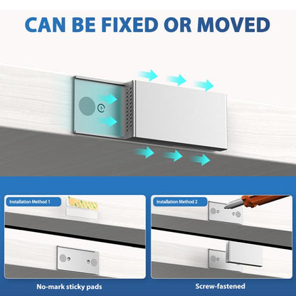 HST-2A1CTS 5 in 1 USB 3.0 Detachable Magnetic Docking Station(Black) - USB 3.0 HUB by buy2fix | Online Shopping UK | buy2fix