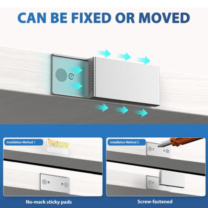 ORICO HST-2A2C 4 in 1 USB 3.2 10Gbps Detachable Magnetic Docking Station(Silver) - USB 3.0 HUB by ORICO | Online Shopping UK | buy2fix