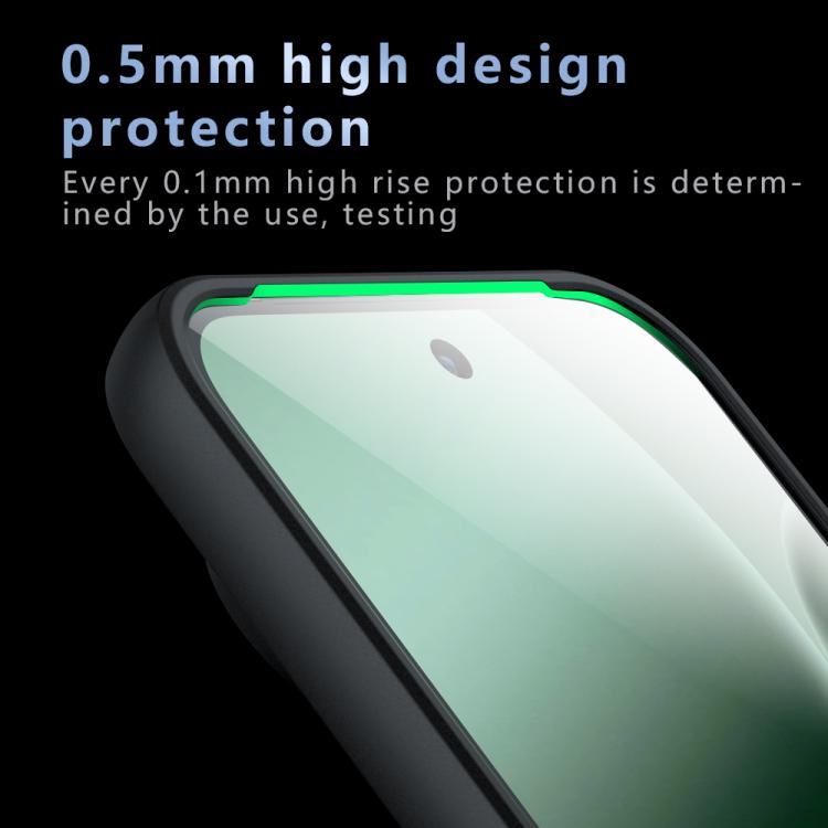 For Google Pixel 10 Pro XL Armor Big Pore PC Hybrid TPU Phone Case(Frosted Black) - Google Cases by buy2fix | Online Shopping UK | buy2fix