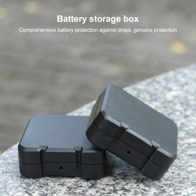 For DJI Osmo Action 5 Pro / 4 Battery & Memory Card Storage Box(Black) - Case & Bags by buy2fix | Online Shopping UK | buy2fix