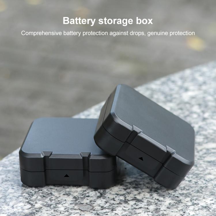 For Insta360 Ace / Ace Pro Battery & Memory Card Storage Box(Black) - Case & Bags by buy2fix | Online Shopping UK | buy2fix