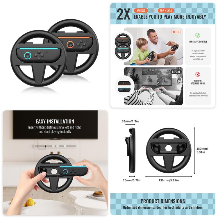 For Nintendo Switch 2 JYS NS2317 14-in-1 Sports Gaming Motion Sensor Controller Set - Gamepads by JYS | Online Shopping UK | buy2fix