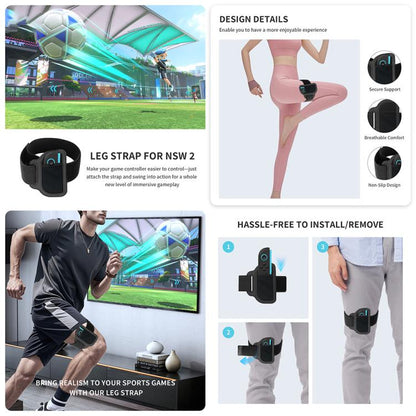 For Nintendo Switch 2 JYS NS2317 14-in-1 Sports Gaming Motion Sensor Controller Set - Gamepads by JYS | Online Shopping UK | buy2fix