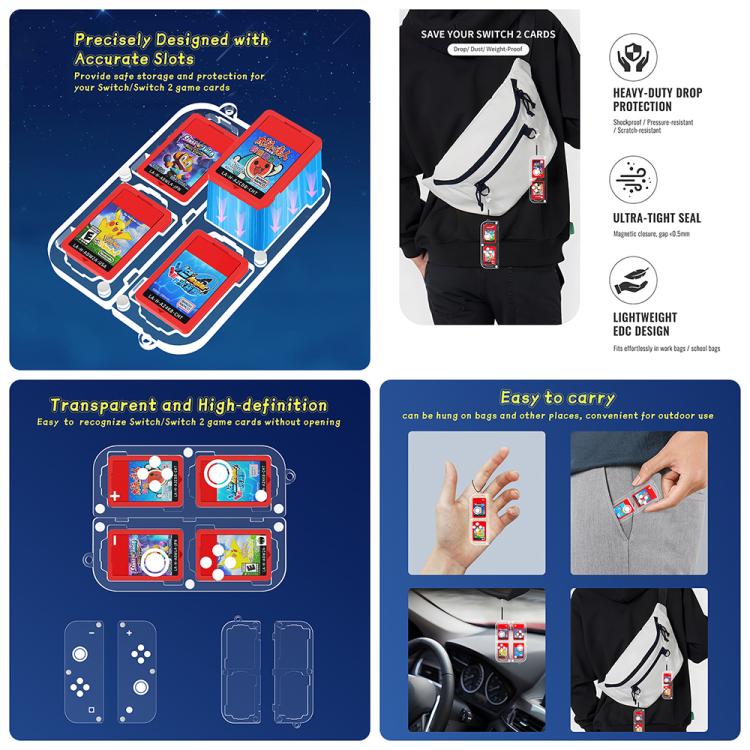 For Nintendo Switch 2 JYS NS2317 14-in-1 Sports Gaming Motion Sensor Controller Set - Gamepads by JYS | Online Shopping UK | buy2fix