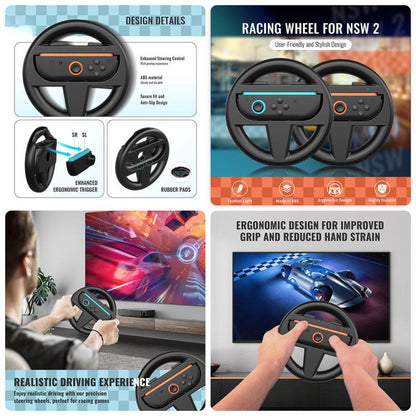 For Nintendo Switch 2 JYS NS2317 14-in-1 Sports Gaming Motion Sensor Controller Set - Gamepads by JYS | Online Shopping UK | buy2fix