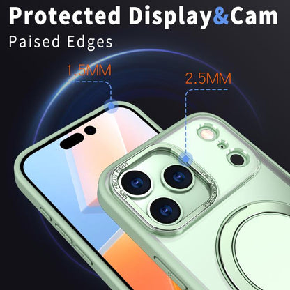 For iPhone 17 Pro Max Kalebol 360-degree Rotating MagSafe Magnetic Holder Phone Case(Avocado Green) - iPhone 17 Pro Max Cases by Kalebol | Online Shopping UK | buy2fix