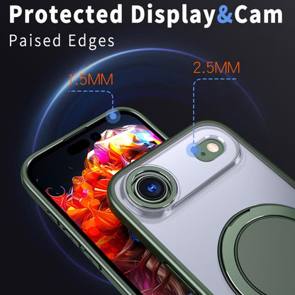 For iPhone 17 Air Kalebol 360-degree Rotating MagSafe Magnetic Holder Phone Case(Green) - iPhone 17 Air Cases by Kalebol | Online Shopping UK | buy2fix