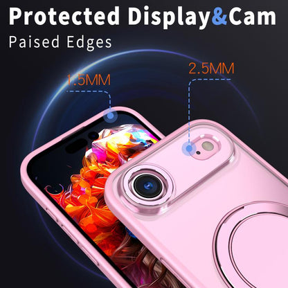For iPhone 17 Air Kalebol 360-degree Rotating MagSafe Magnetic Holder Phone Case(Pink) - iPhone 17 Air Cases by Kalebol | Online Shopping UK | buy2fix