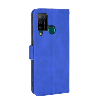 For DOOGEE N20 Pro Solid Color Skin Feel Magnetic Buckle Horizontal Flip Calf Texture PU Leather Case with Holder & Card Slots & Wallet(Blue) by buy2fix