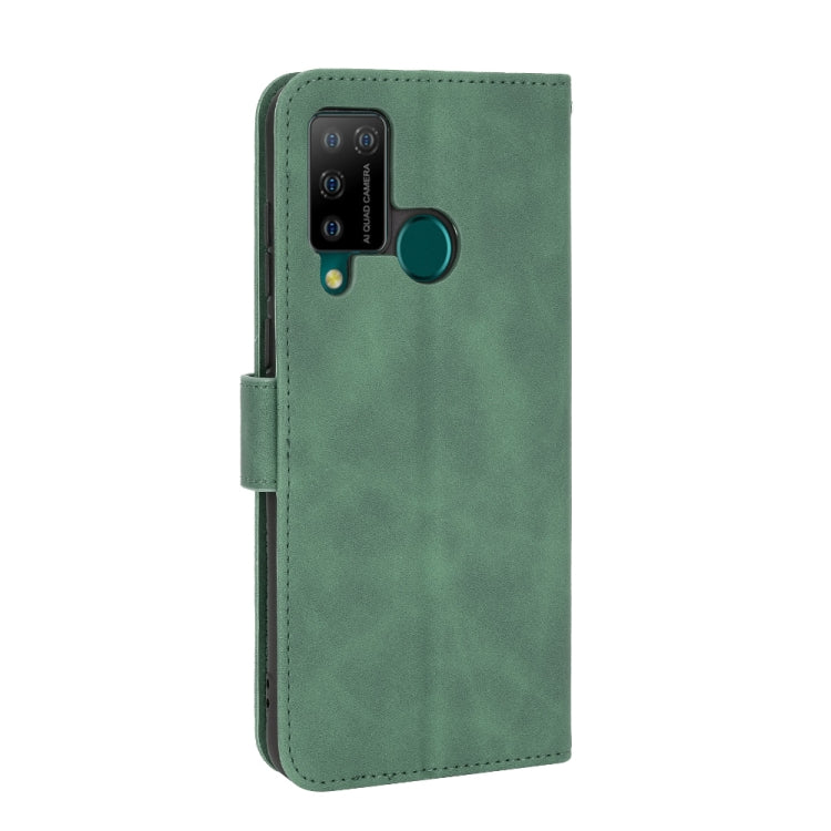 For DOOGEE N20 Pro Solid Color Skin Feel Magnetic Buckle Horizontal Flip Calf Texture PU Leather Case with Holder & Card Slots & Wallet(Green) by buy2fix