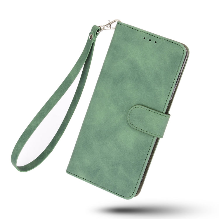 For DOOGEE N20 Pro Solid Color Skin Feel Magnetic Buckle Horizontal Flip Calf Texture PU Leather Case with Holder & Card Slots & Wallet(Green) by buy2fix