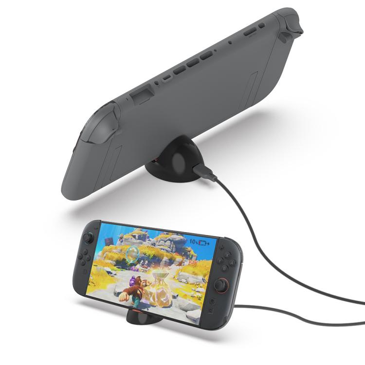 PGTECH GP-376 For Nintendo Switch 2 / 1 / OLDE Game Console Charging Stand(Black) - Charger & Power by buy2fix | Online Shopping UK | buy2fix