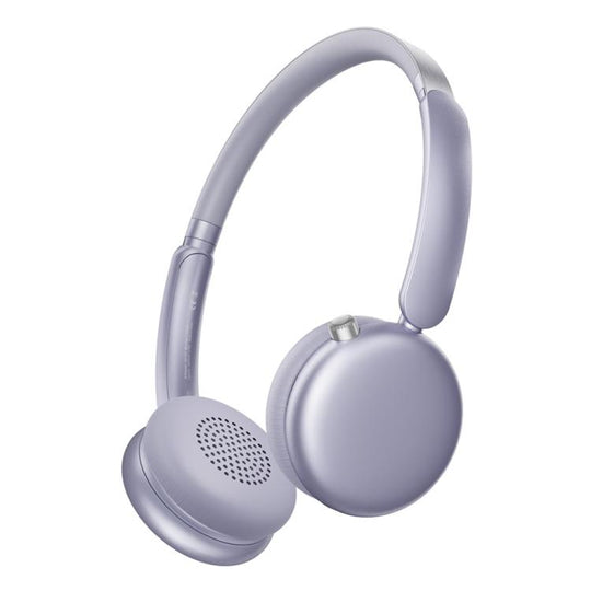 F4 Over-ear ANC and ENC Noise Reduction Wireless Headphones(Purple)