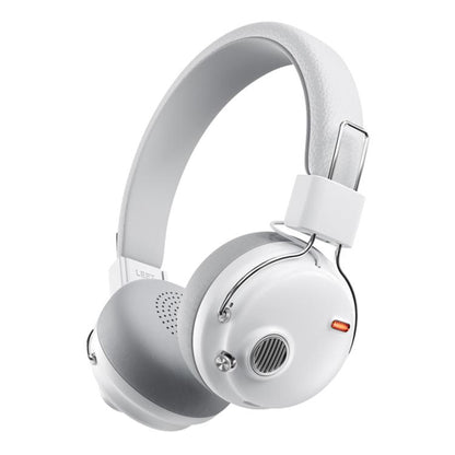 FUNK Over-ear HiFi ANC Noise Reduction Wireless Headphones, with Microphone(White) - Headset & Headphone by buy2fix | Online Shopping UK | buy2fix