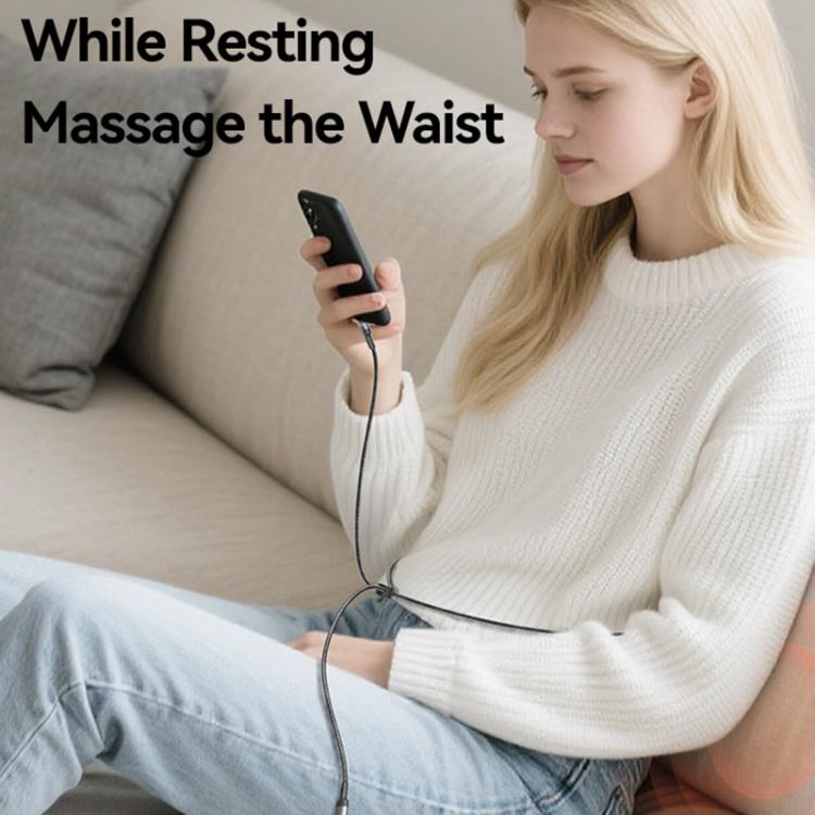 USAMS SJ759 U89 100W Fast Data Charging Cable with Massager, Length: 1.4m(Black) - USB-C & Type-C Cable by USAMS | Online Shopping UK | buy2fix