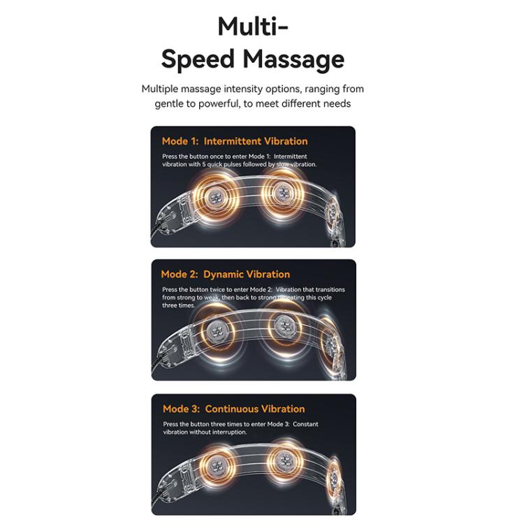 USAMS SJ759 U89 100W Fast Data Charging Cable with Massager, Length: 1.4m(Black) - USB-C & Type-C Cable by USAMS | Online Shopping UK | buy2fix