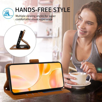 For Google Pixel 10 / 10 Pro / 9 / 9 Pro Embossed Heart Dog RFID Blocking Wallet Leather Phone Case(Brown) - Google Cases by buy2fix | Online Shopping UK | buy2fix