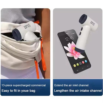 VBEST Handheld High Power Violent Turbo Mini Fan for Dusting / Cooling - Dust Remove Tool by BEST | Online Shopping UK | buy2fix