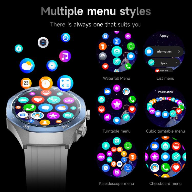 F38 Dual-ear Bluetooth Earphone Smart Watch IP67 Supports Heart Rate Monitoring, Watchband:Leather(Black) - Smart Watches by buy2fix | Online Shopping UK | buy2fix