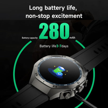 F38 Dual-ear Bluetooth Earphone Smart Watch IP67 Supports Heart Rate Monitoring, Watchband:Steel(Silver) - Smart Watches by buy2fix | Online Shopping UK | buy2fix