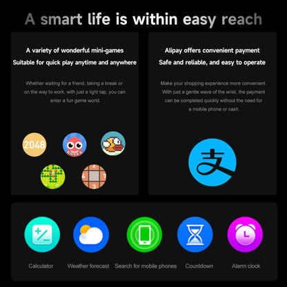 F38 Dual-ear Bluetooth Earphone Smart Watch IP67 Supports Heart Rate Monitoring, Watchband:Leather(Black) - Smart Watches by buy2fix | Online Shopping UK | buy2fix