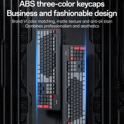 Yesido KB43 2.4G Wireless Keyboard Mouse Set, Version:English Version(Black) - Wireless Keyboard by Yesido | Online Shopping UK | buy2fix