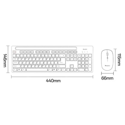 Yesido KB43 2.4G Wireless Keyboard Mouse Set, Version:English Version(Black) - Wireless Keyboard by Yesido | Online Shopping UK | buy2fix