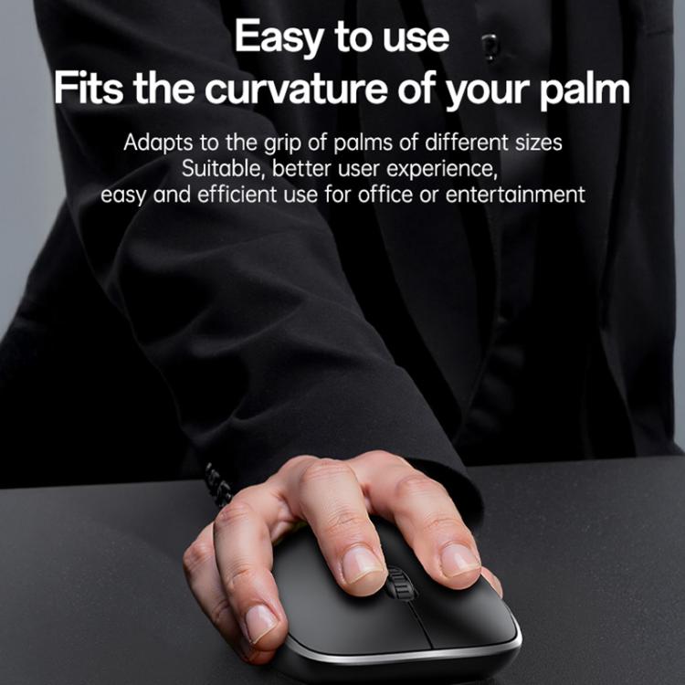 Yesido KB43 2.4G Wireless Keyboard Mouse Set, Version:English Version(Black) - Wireless Keyboard by Yesido | Online Shopping UK | buy2fix