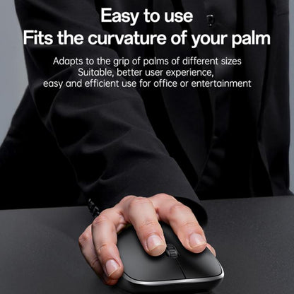 Yesido KB43 2.4G Wireless Keyboard Mouse Set, Version:Arabic Version(Black) - Wireless Keyboard by Yesido | Online Shopping UK | buy2fix