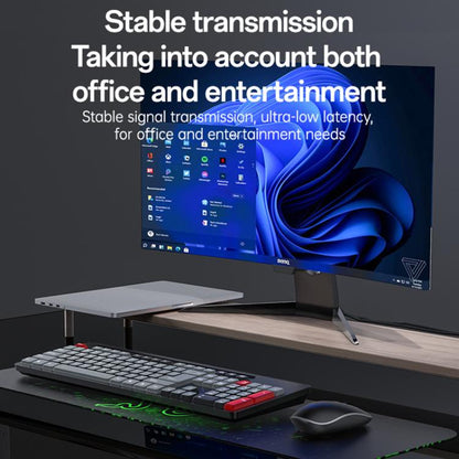 Yesido KB43 2.4G Wireless Keyboard Mouse Set, Version:English Version(Black) - Wireless Keyboard by Yesido | Online Shopping UK | buy2fix