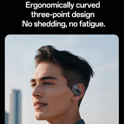 Yesido YSP25 Ear-hook Open OWS Bluetooth Earphone(Black) - Bluetooth Earphone by Yesido | Online Shopping UK | buy2fix