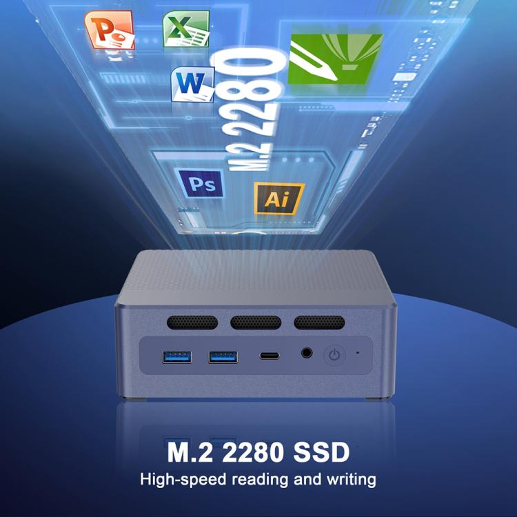 GXMO N9(N95) Windows 11 Intel ADL-N N95 4-Core Processor Mini Computer, Specification:16GB+512GB(EU Plug) - Windows Mini PCs by GXMO | Online Shopping UK | buy2fix