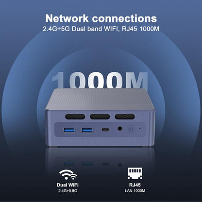 GXMO N9(N95) Windows 11 Intel ADL-N N95 4-Core Processor Mini Computer, Specification:16GB+512GB(US Plug) - Windows Mini PCs by GXMO | Online Shopping UK | buy2fix